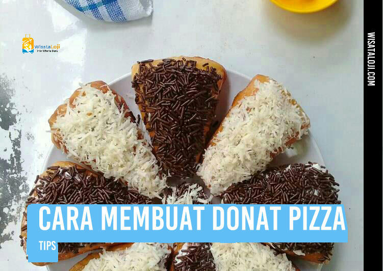 Cara Membuat Donat Pizza