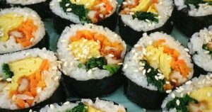 cara membuat kimbap