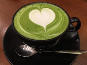 cara membuat matcha latte