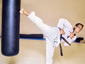 belajar taekwondo