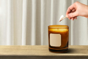 membuat scented candle