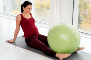 Yoga dengan bola
