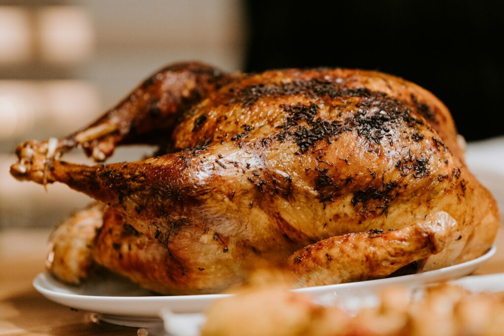 roasted turkey