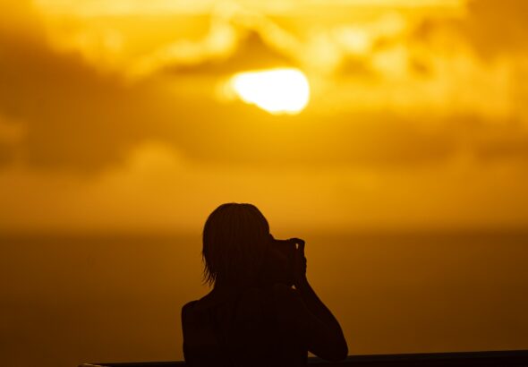 tips menikmati sunset
